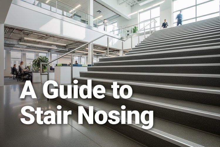 What is stair nosing?